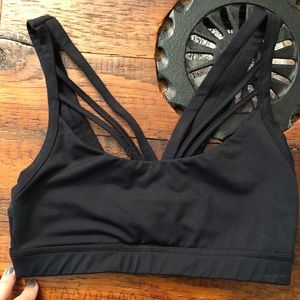 Peony & Me strappy sports bra
